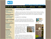 Tablet Screenshot of marketing.ebiznes.org.pl