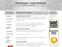 Tablet Screenshot of partnerstwo.ebiznes.org.pl